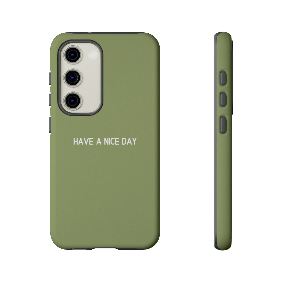 Have A Nice Day Green Phone Case