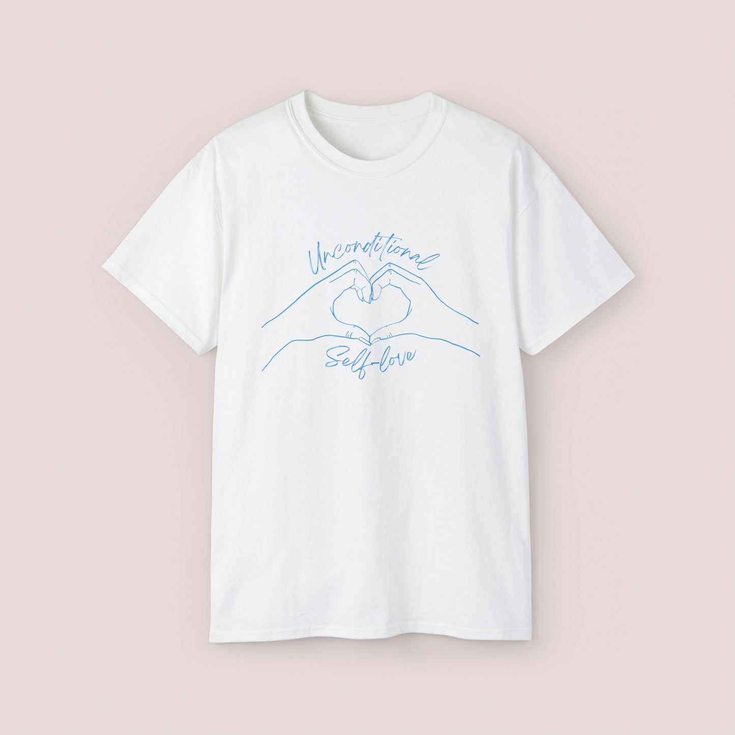 Blue Unconditional Self-love T-shirt