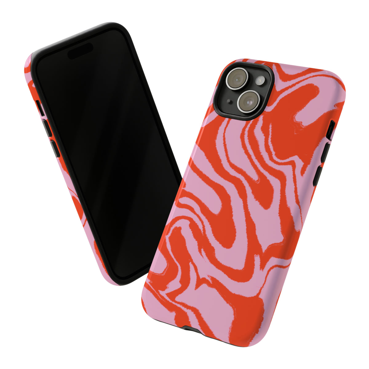 Red and Pink abstract Phone Case