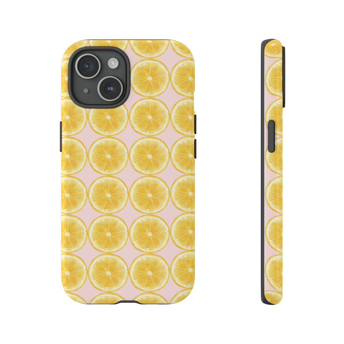 Pink Lemon Slices Phone Case