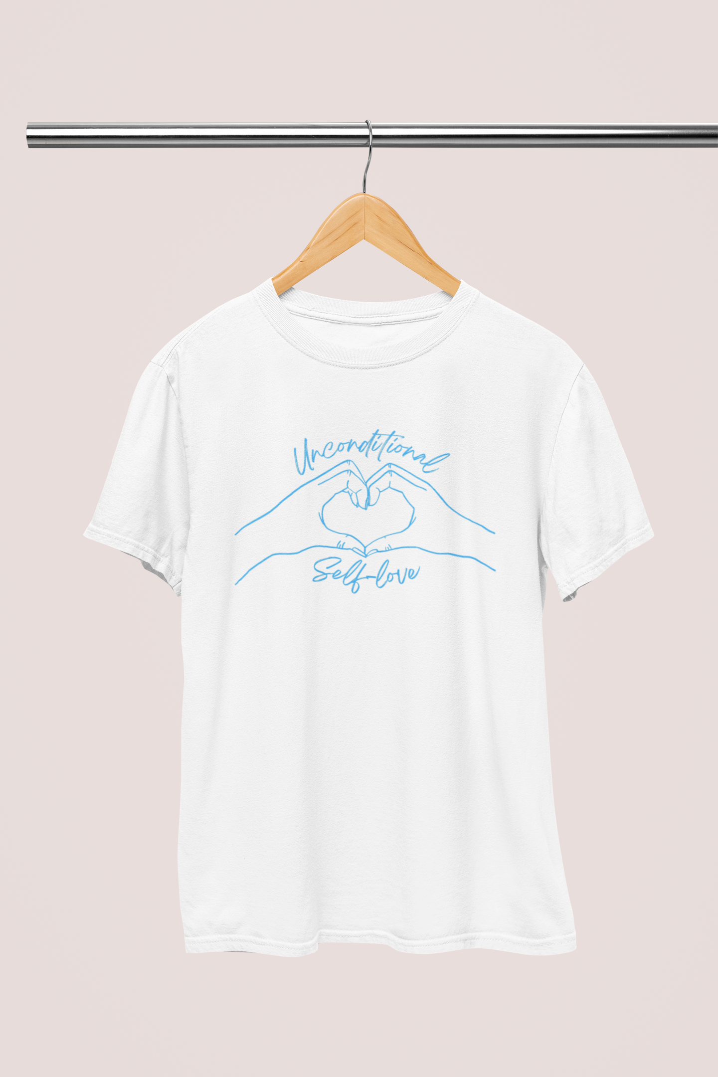 Blue Unconditional Self-love T-shirt