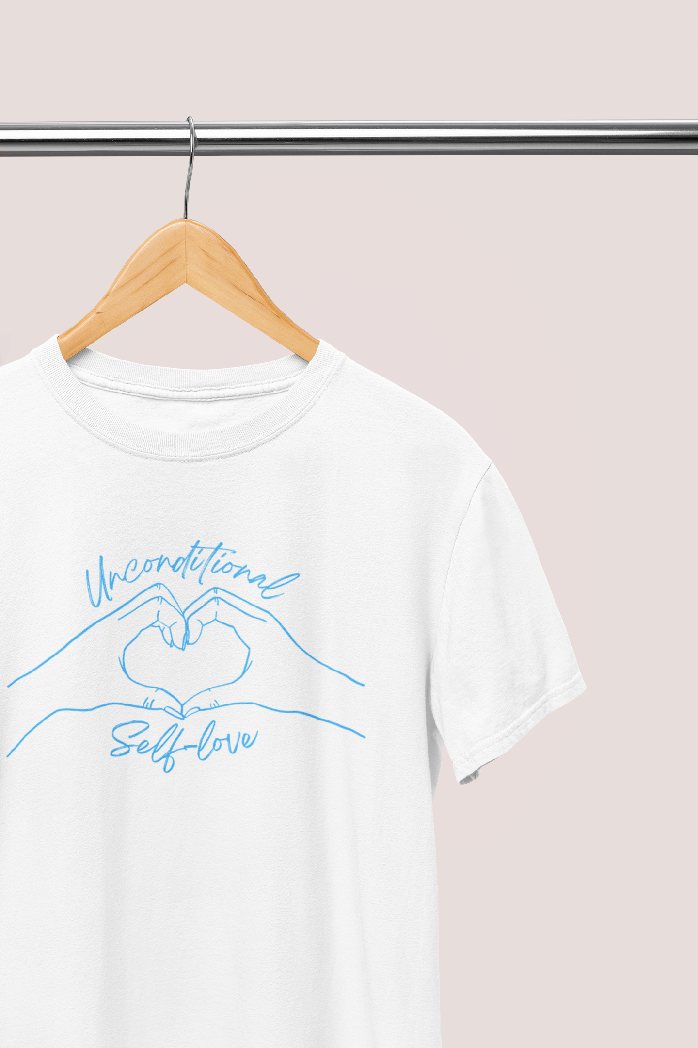 Blue Unconditional Self-love T-shirt