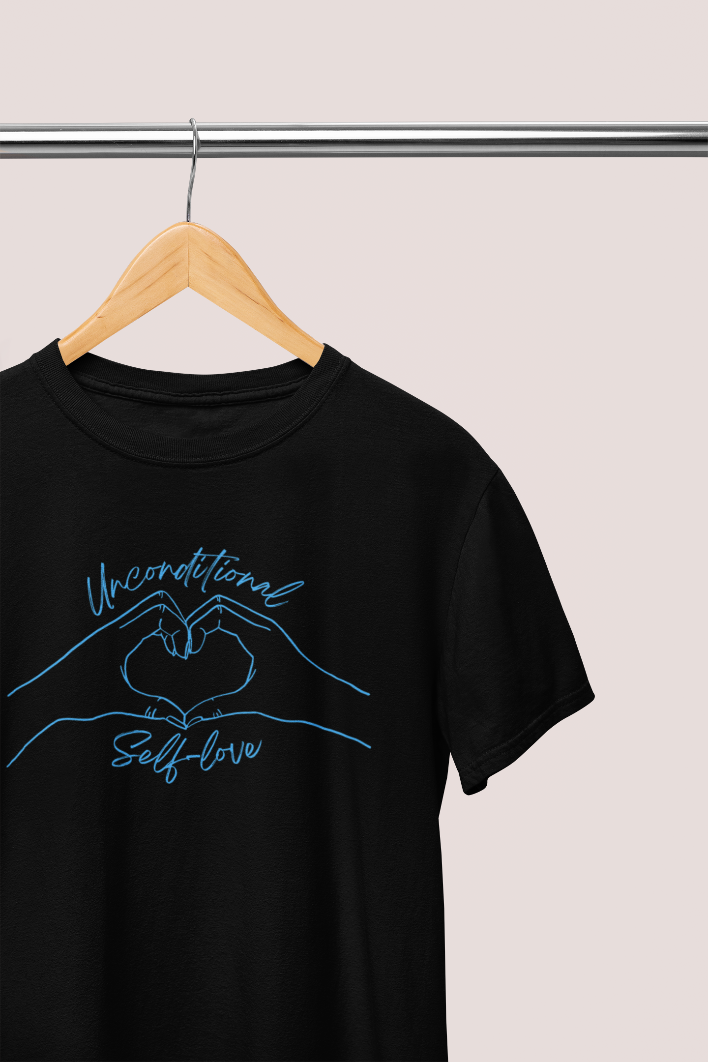 Blue Unconditional Self-love T-shirt