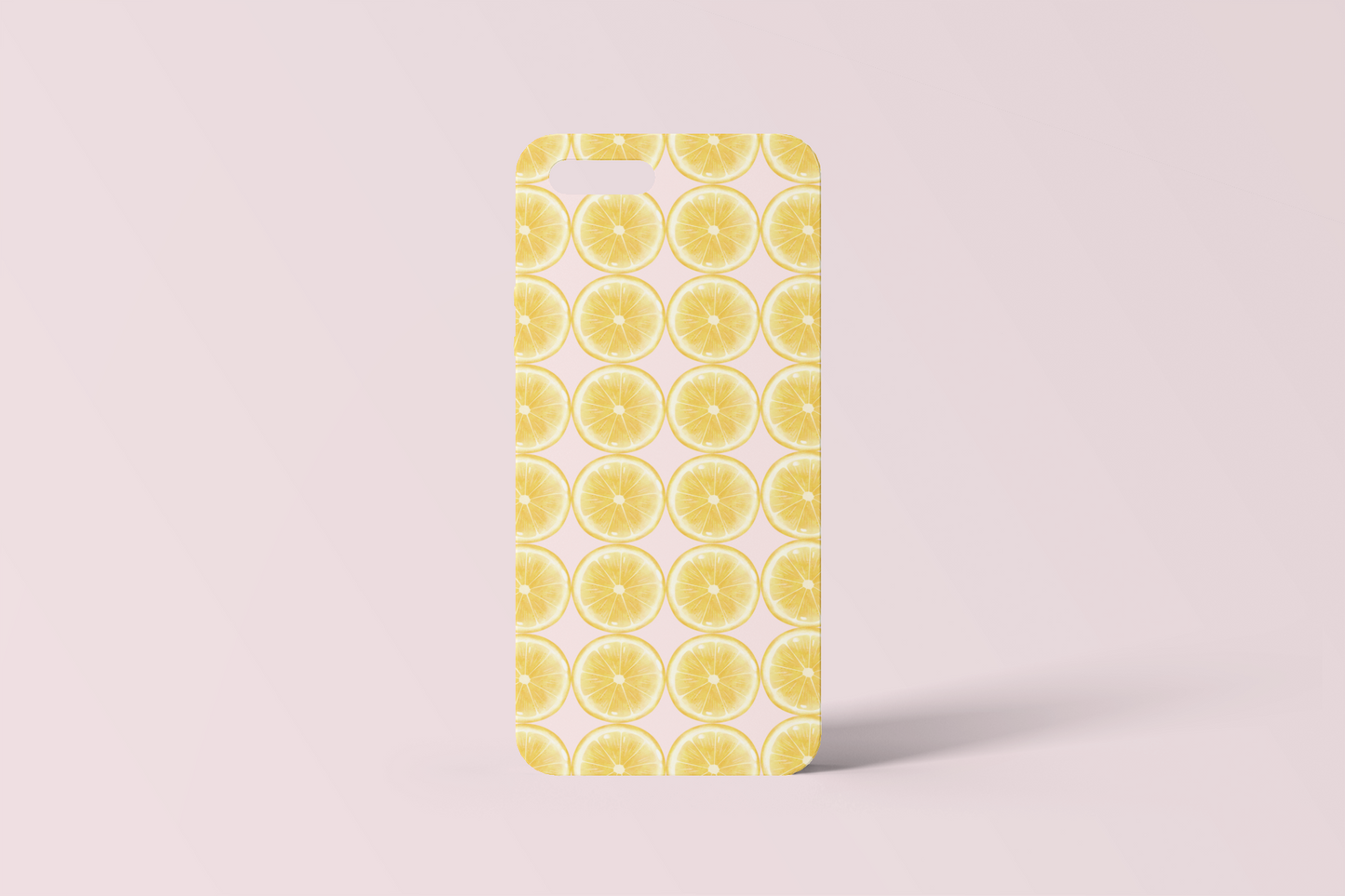 Pink Lemon Slices Phone Case