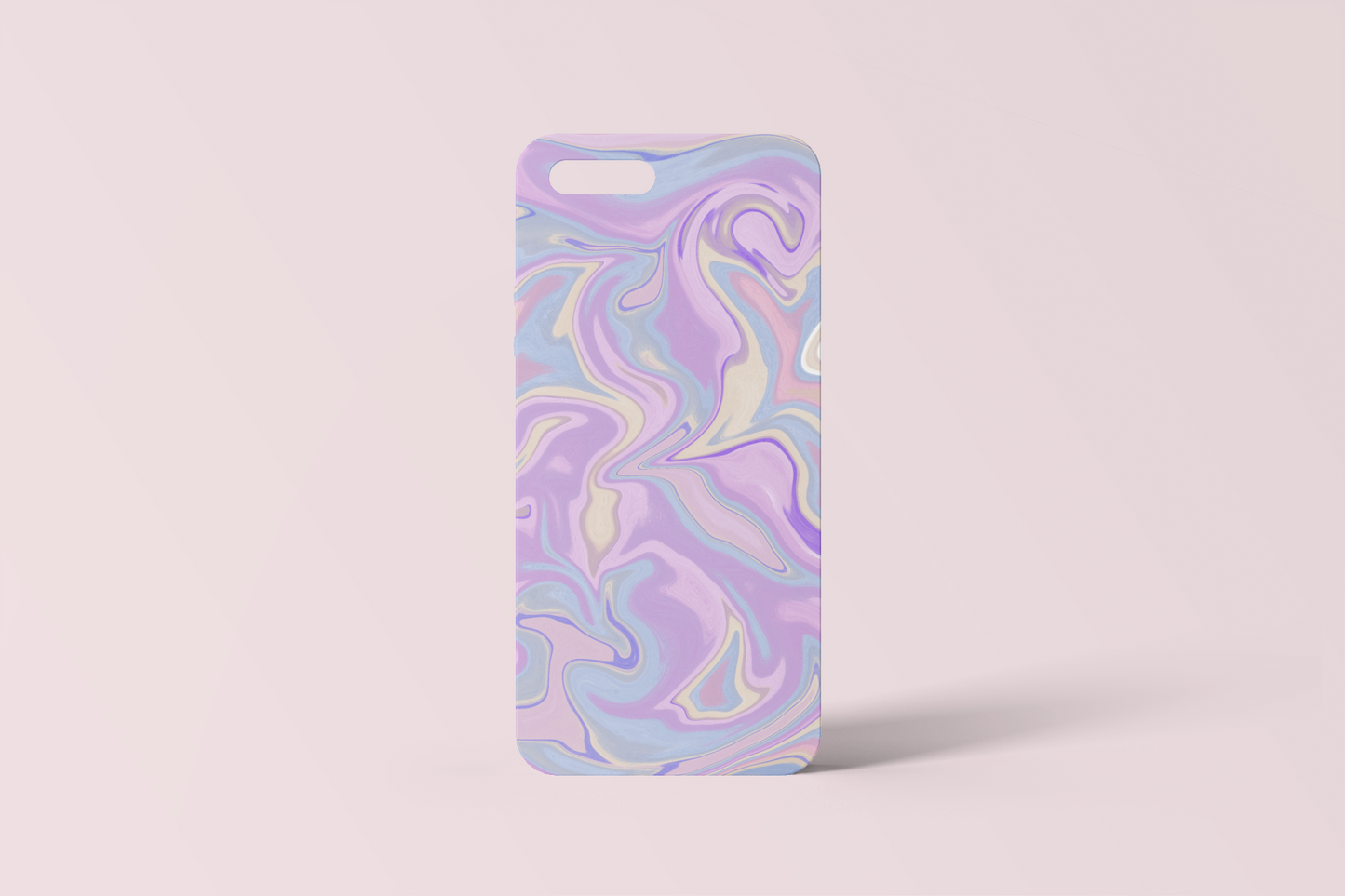 Purple Abstract Lines Phone Case